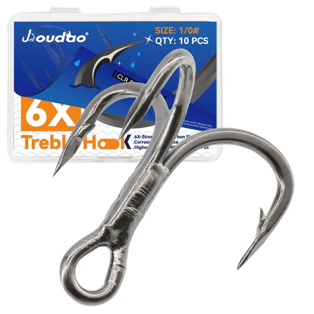 Hameçons triples 6X