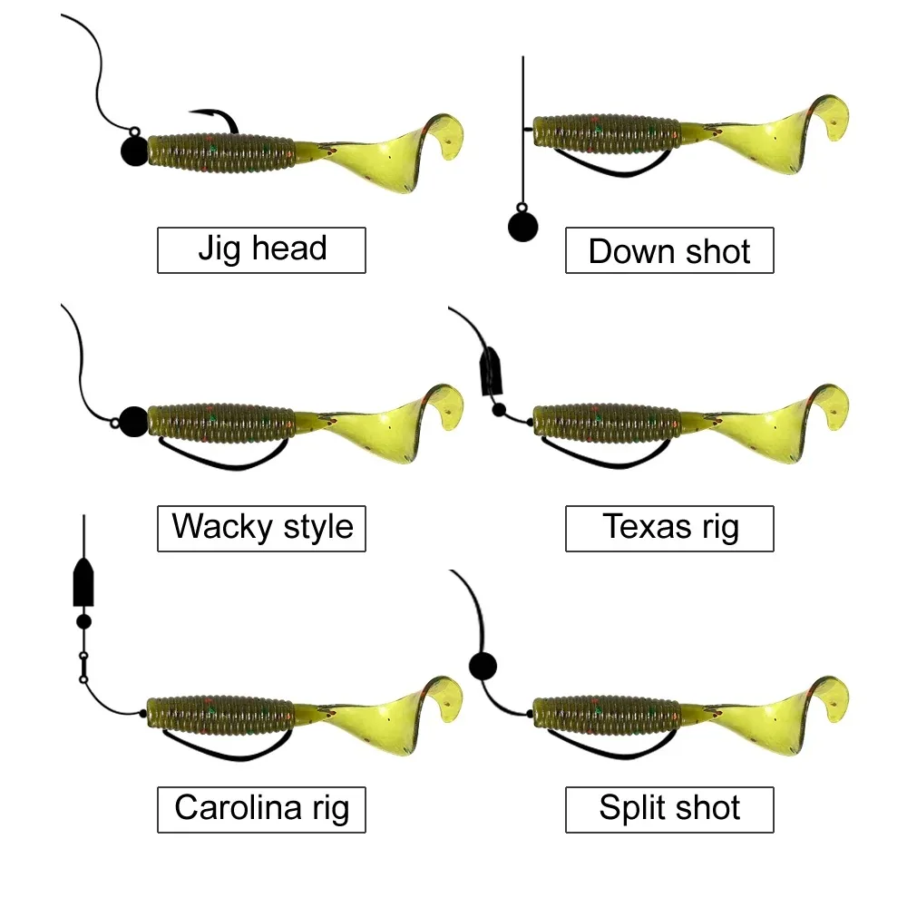 Micro-leurres souples
