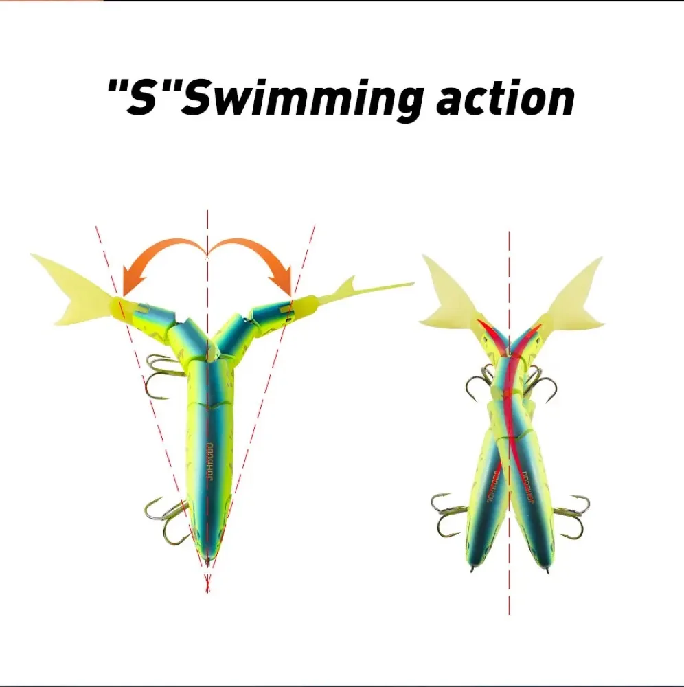 Swimbait articulé